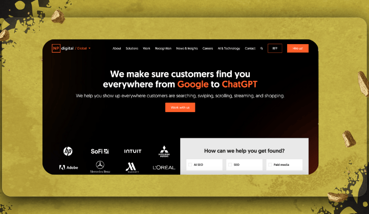 International SEO Services to Grow Global Visibility 3 np digital screenshot